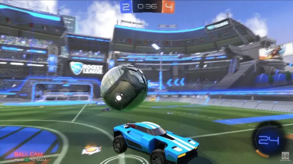 Rocket League Gameplay